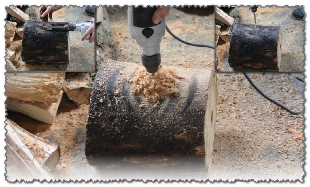 Marca el costat i perfora