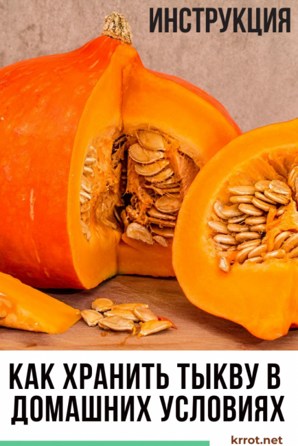 как да съхранявате тиква