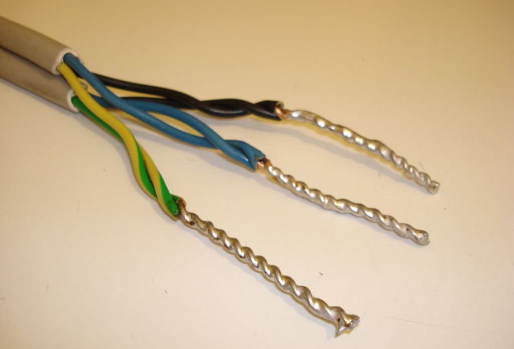 lödning av tvinnade ledningar