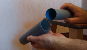 Kuinka liittää PVC-putkileikkaukset 2 minuutissa? ??? Työkaluja ei tarvita