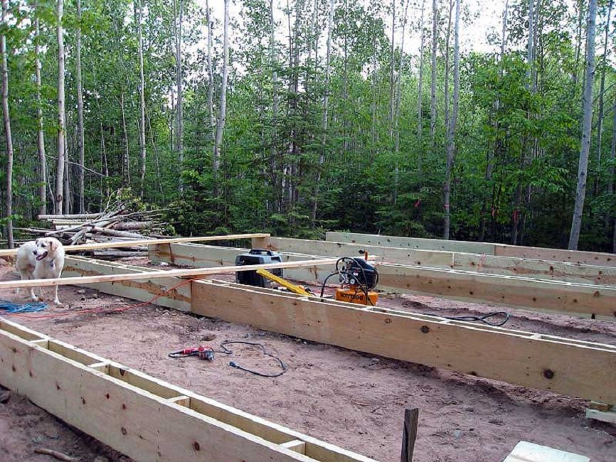 Strip foundation