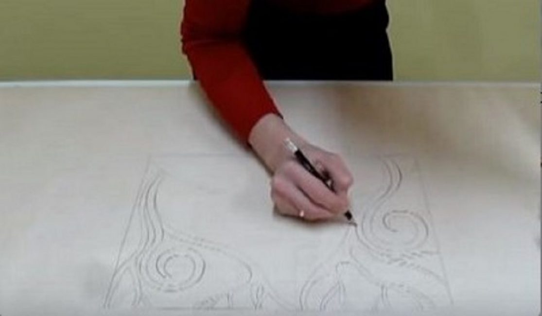 Vitray için çizim