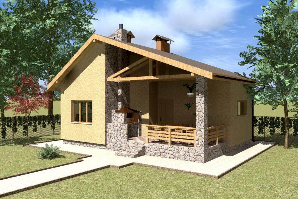 proyecto de baño con terraza