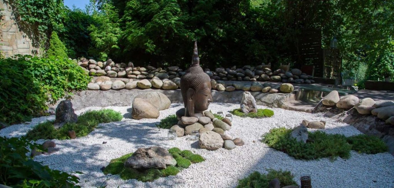 jardín de piedras