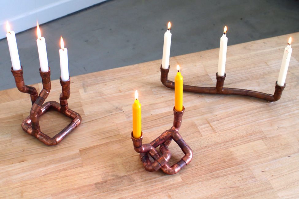 Candelers de bricolatge