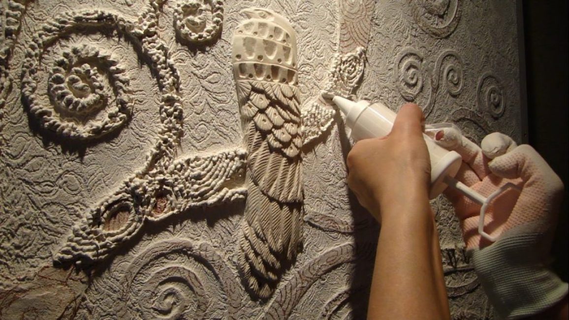 Skapande av en basrelief
