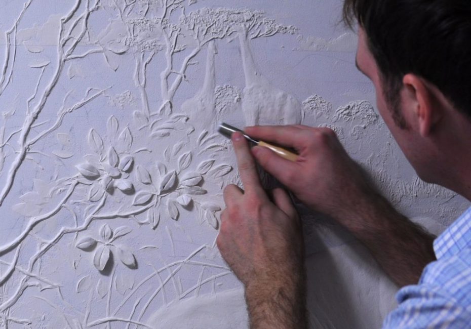 Skapande av en basrelief