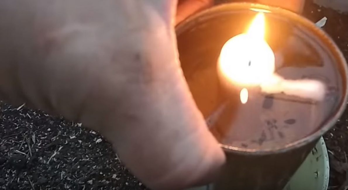 Att göra ett flytande ljus