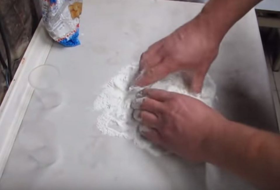 empezamos a amasar