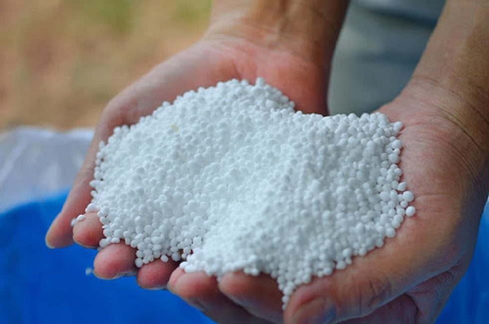 Urea skyddar inte bara trädgården, utan ger också näring till träd och buskar med kväve.
