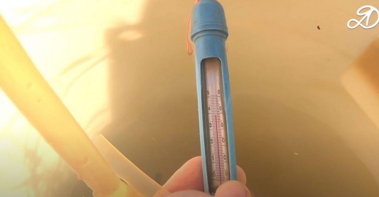 la temperatura de l'aigua del dipòsit arriba als 40 graus centígrads
