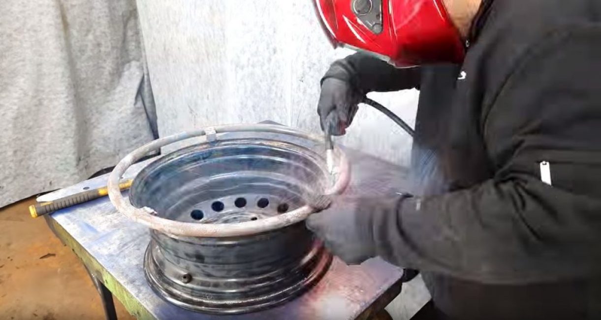 Carrete de manguera de bricolaje