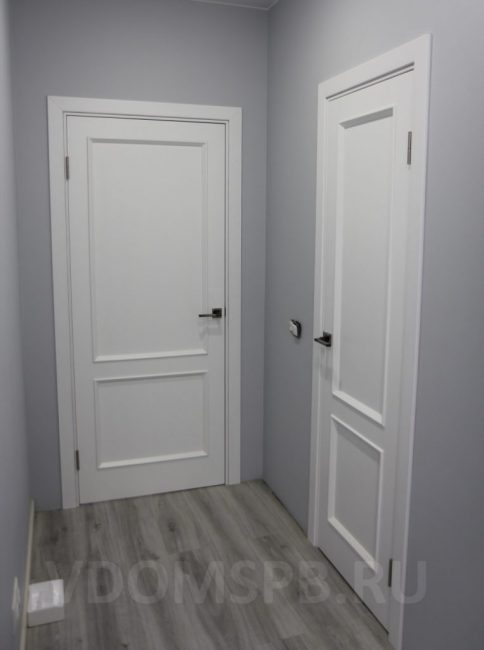 Fig1 Puertas interiores blancas: una solución universal