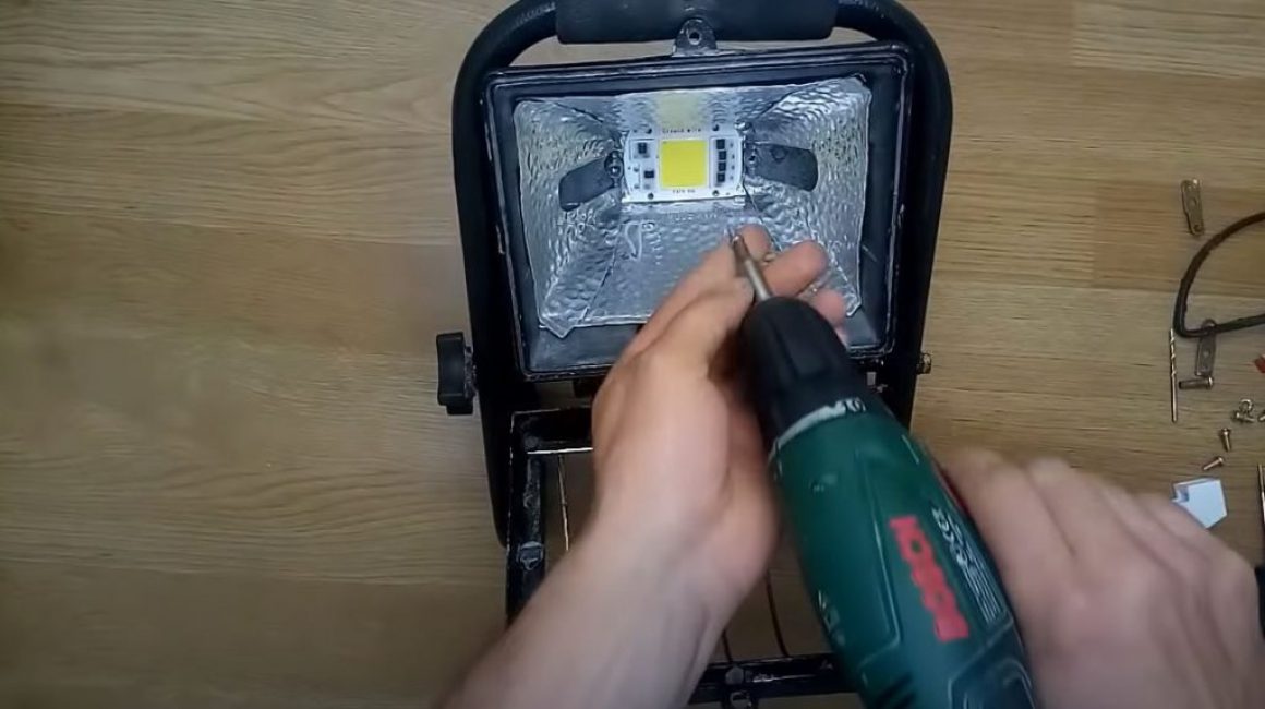 LED matrisini yerleştir