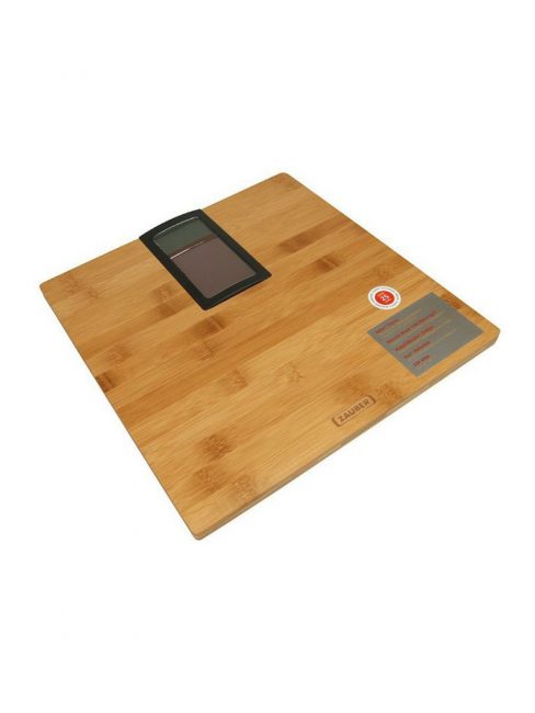 Balanzas de suelo Zauber ECO-140 con plataforma de madera