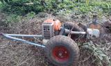 Kendi elinizle bir arkadan çekmeli traktörden bir kanal açma makinesi nasıl yapılır: fikir + video